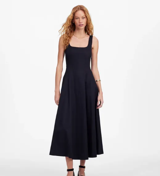 Madewell Rylee Midi Dress